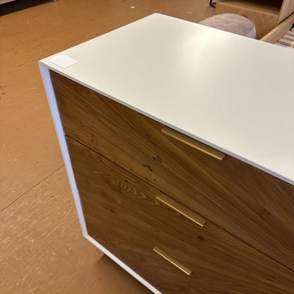 White Pattern Front Dresser C LOWBOYS