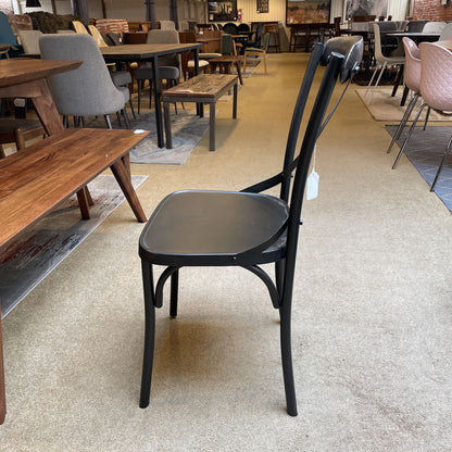 Gray Cafe Chair U ACCENT CHAIRS