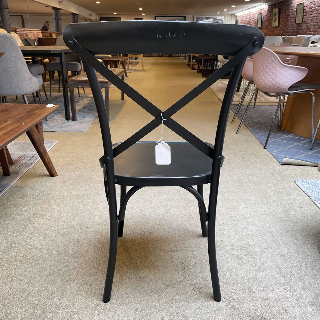 Gray Cafe Chair U ACCENT CHAIRS
