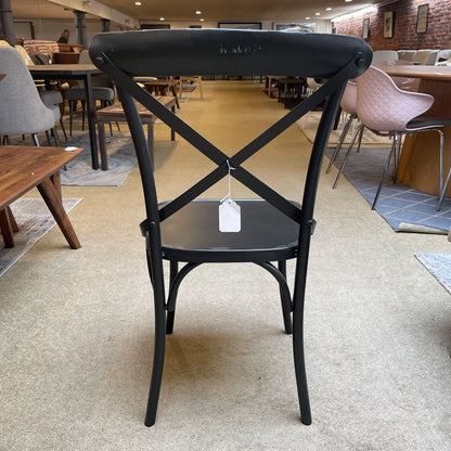 Gray Cafe Chair U ACCENT CHAIRS