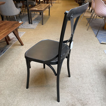 Gray Cafe Chair U ACCENT CHAIRS