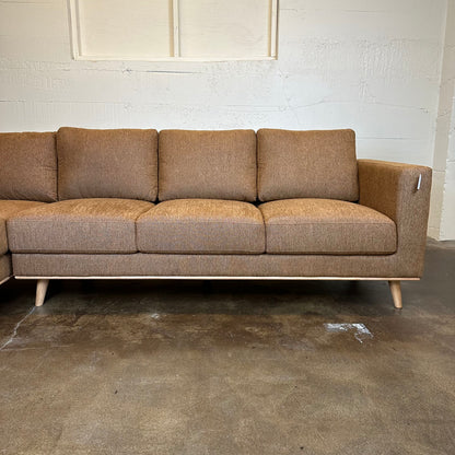 Alba Clay LAF Chaise Sectional