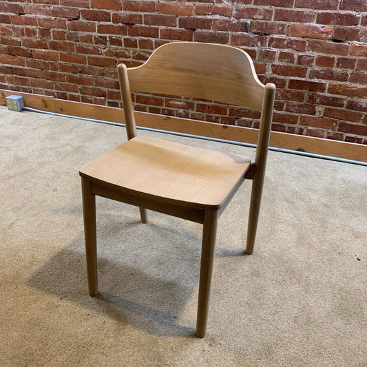Curved Back Stacking Dining Chairs C DINING CHAIRS