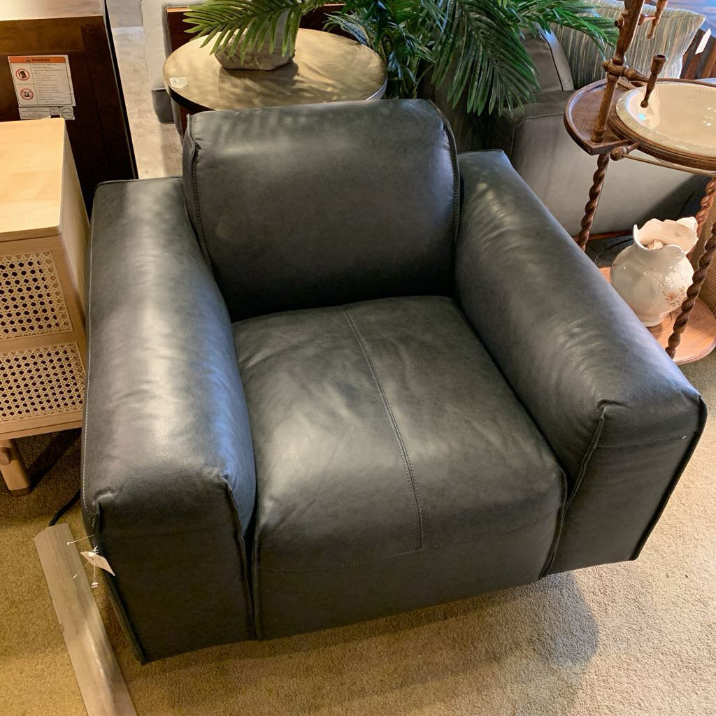 Premium Dark Leather Chair