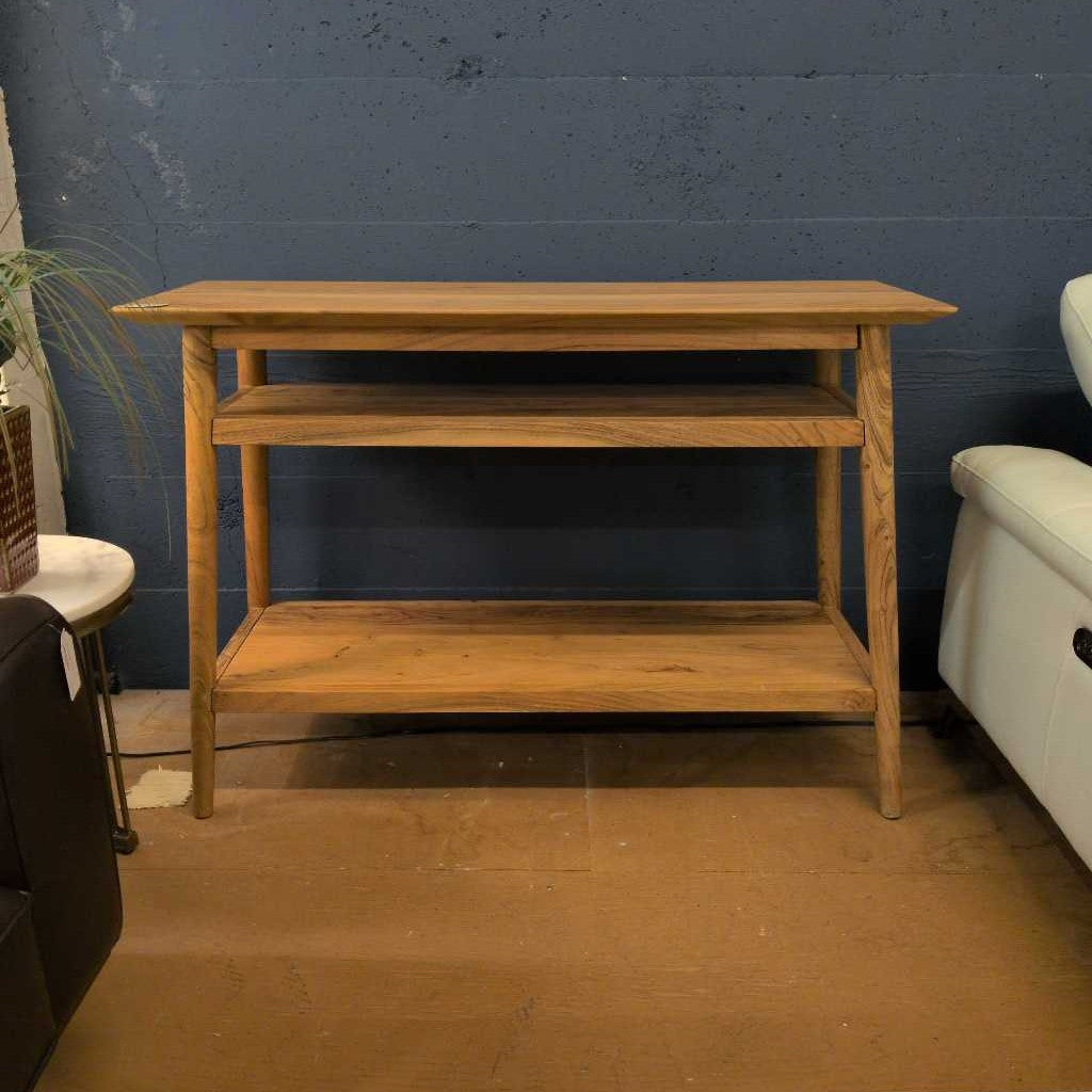 Natural Acacia Console Table