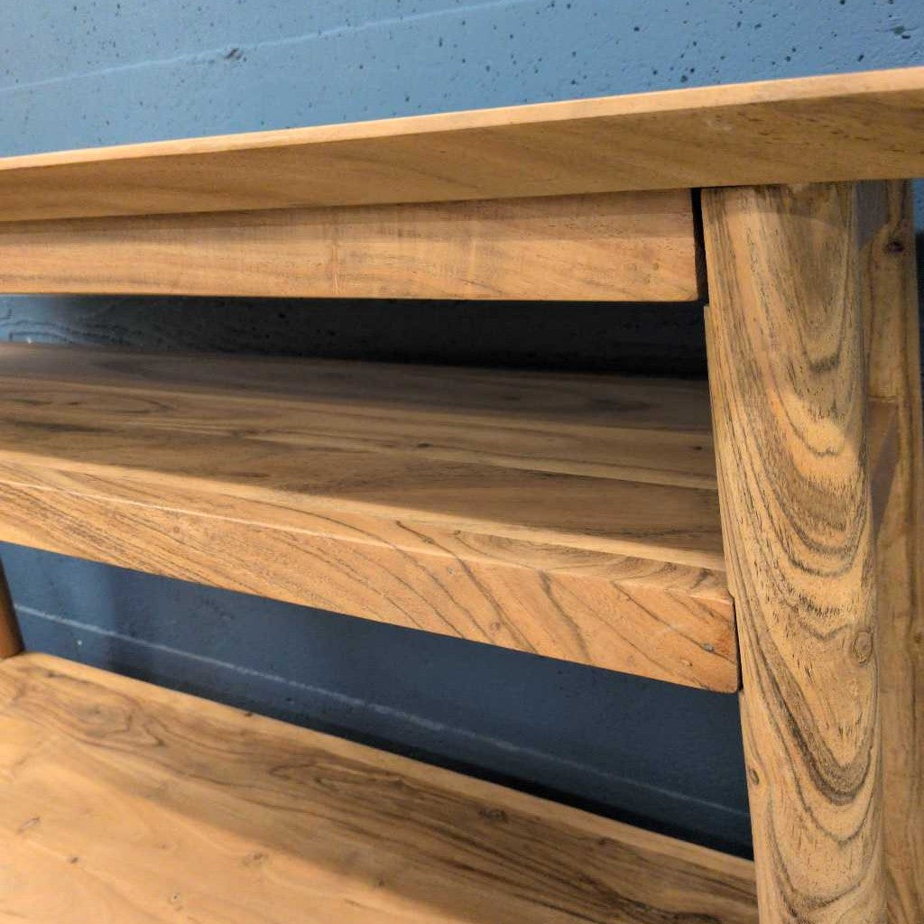 Natural Acacia Console Table C CONSOLE TABLES