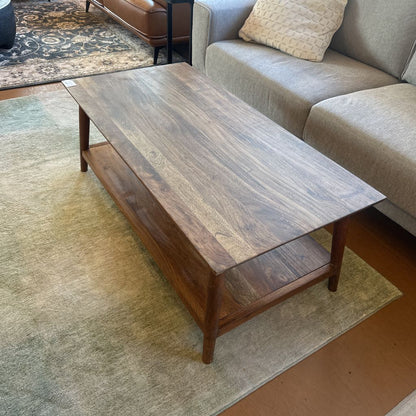 Dark Acacia Coffee Table C COFFEE TABLES