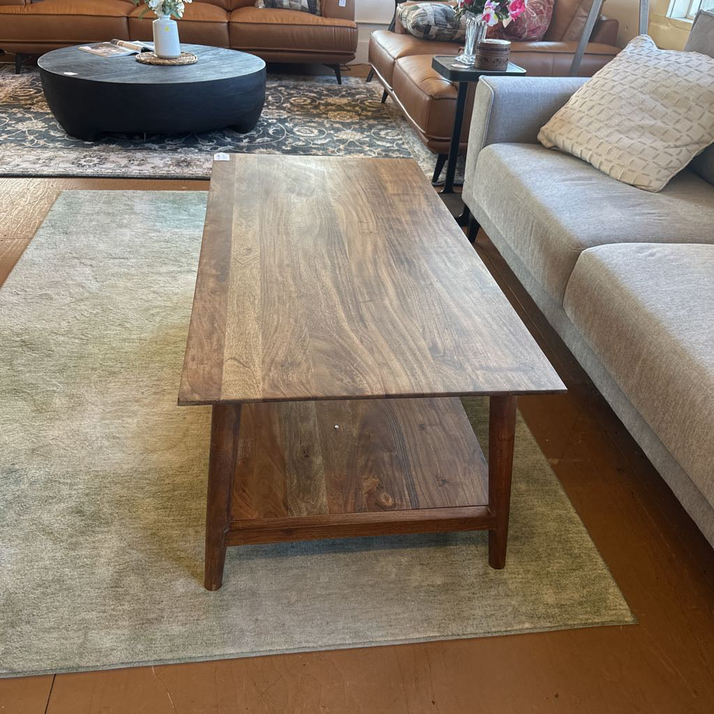 Dark Acacia Coffee Table C COFFEE TABLES