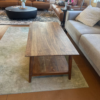 Dark Acacia Coffee Table C COFFEE TABLES