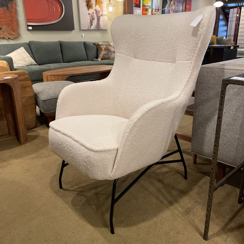 Boucle Accent Chair U ACCENT CHAIRS