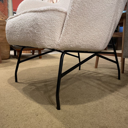 Boucle Accent Chair U ACCENT CHAIRS