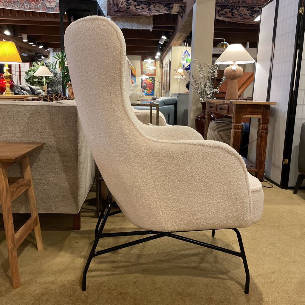 Boucle Accent Chair U ACCENT CHAIRS