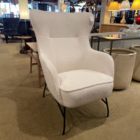Boucle Accent Chair U ACCENT CHAIRS