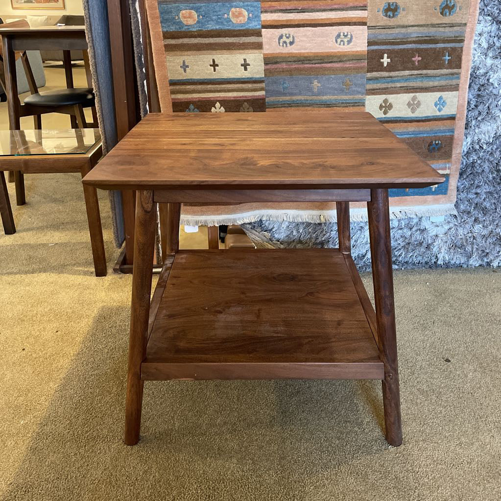 Dark Acacia End Table C SIDE TABLES