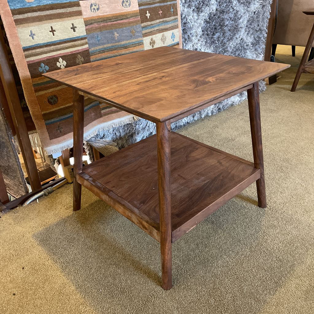 Dark Acacia End Table C SIDE TABLES