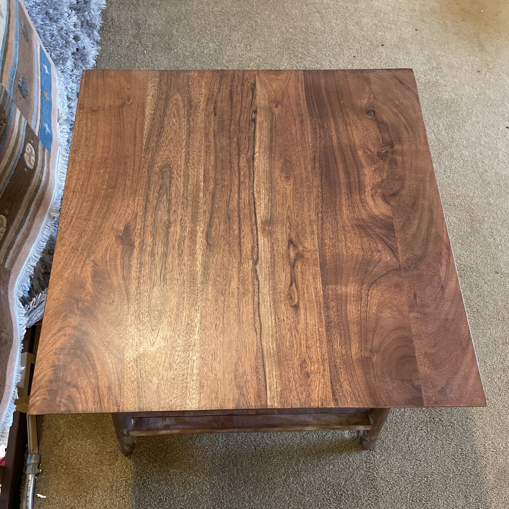 Dark Acacia End Table C SIDE TABLES