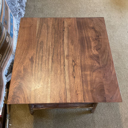 Dark Acacia End Table C SIDE TABLES