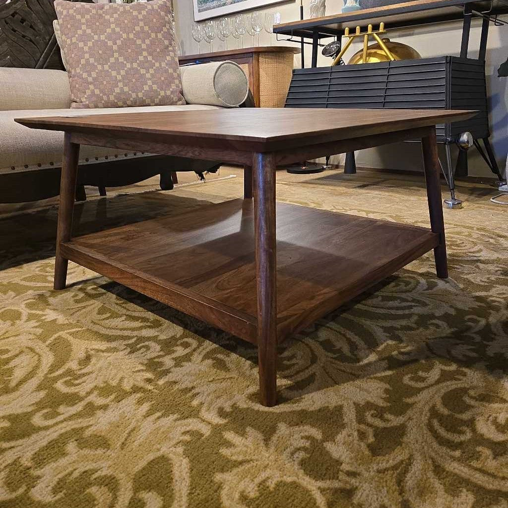 Walnut MC Square Coffee Table C COFFEE TABLES