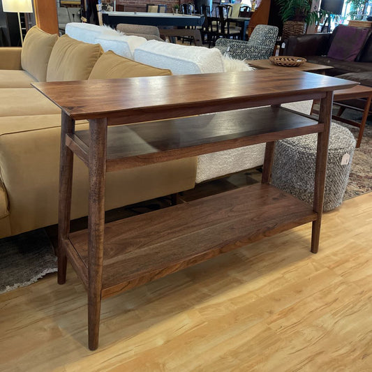 Dark Acacia Console Table C CONSOLE TABLES
