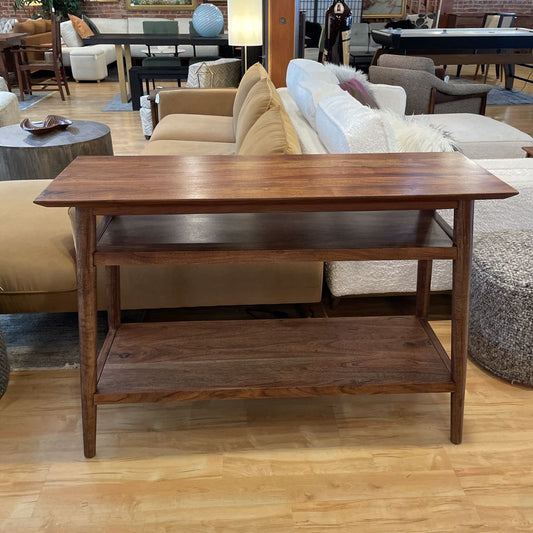 Dark Acacia Console Table C CONSOLE TABLES