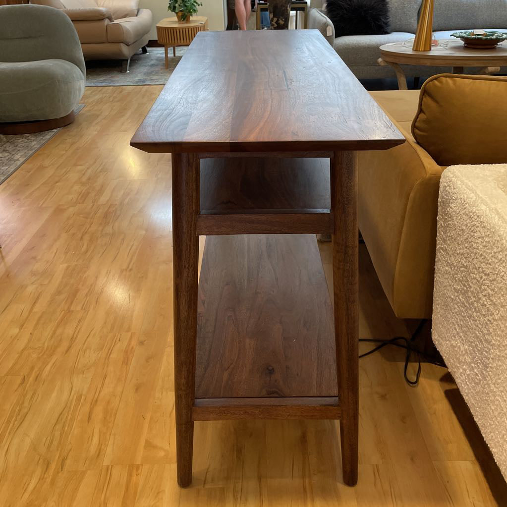 Dark Acacia Console Table
