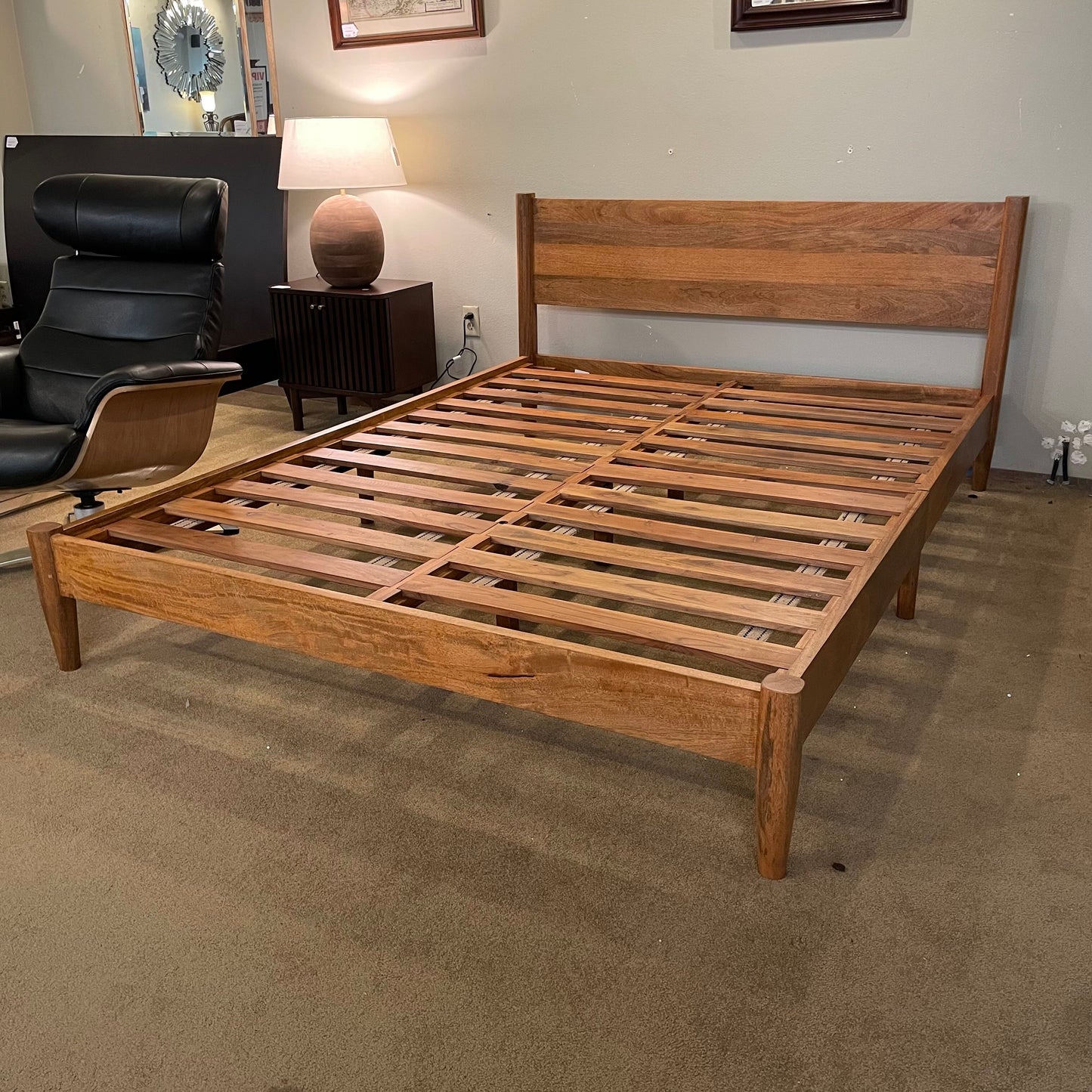 MC Mango Wood Queen Bed