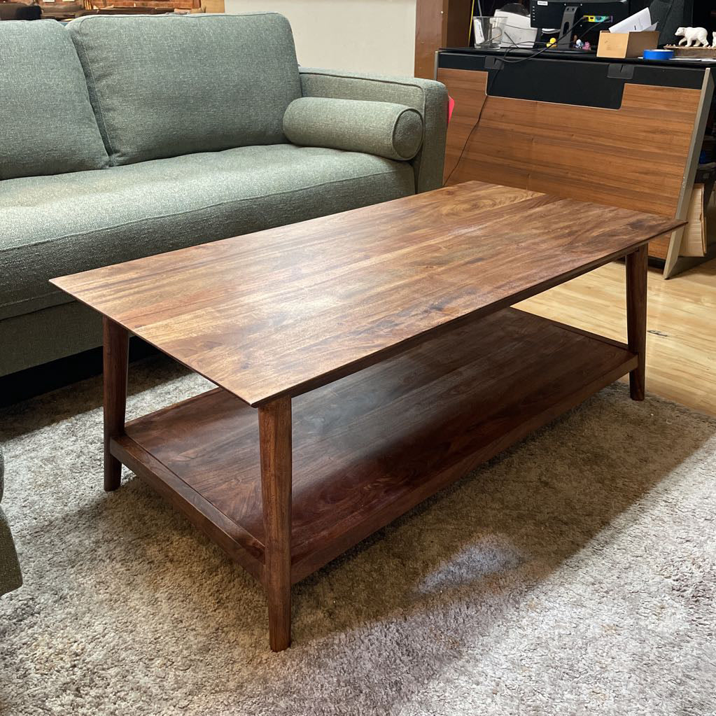 Dark Acacia Coffee Table C COFFEE TABLES