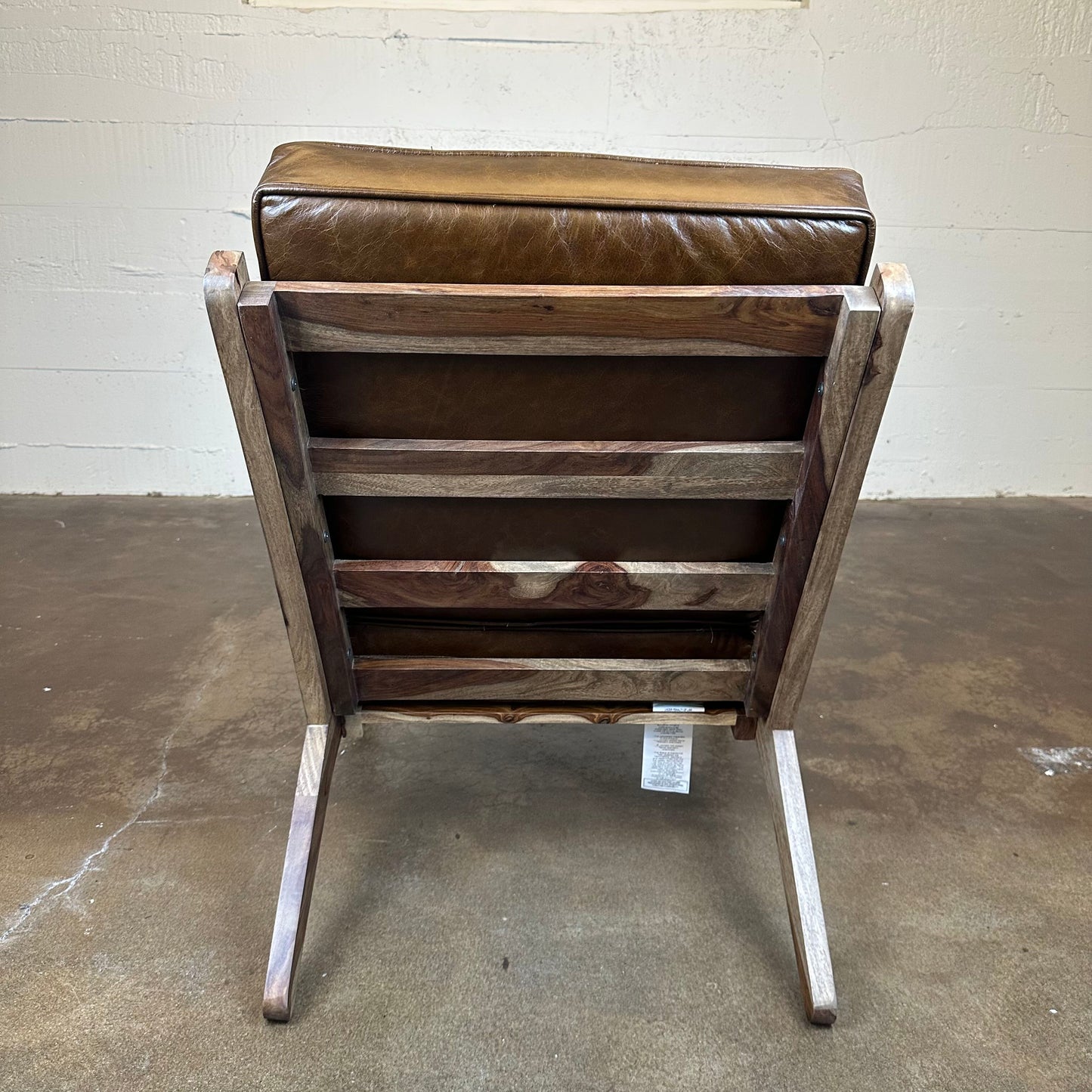 Harvest Leather Accent Chair U ACCENT CHAIRS