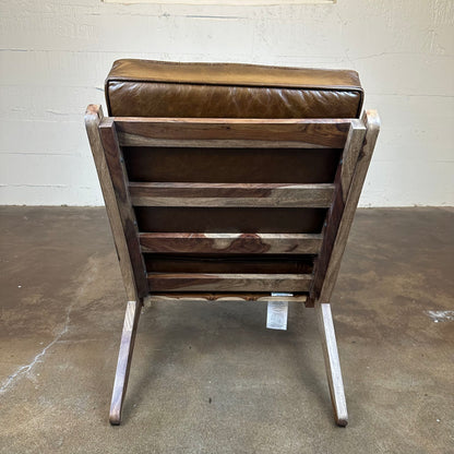 Harvest Leather Accent Chair U ACCENT CHAIRS