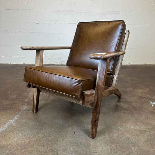 Harvest Leather Accent Chair U ACCENT CHAIRS