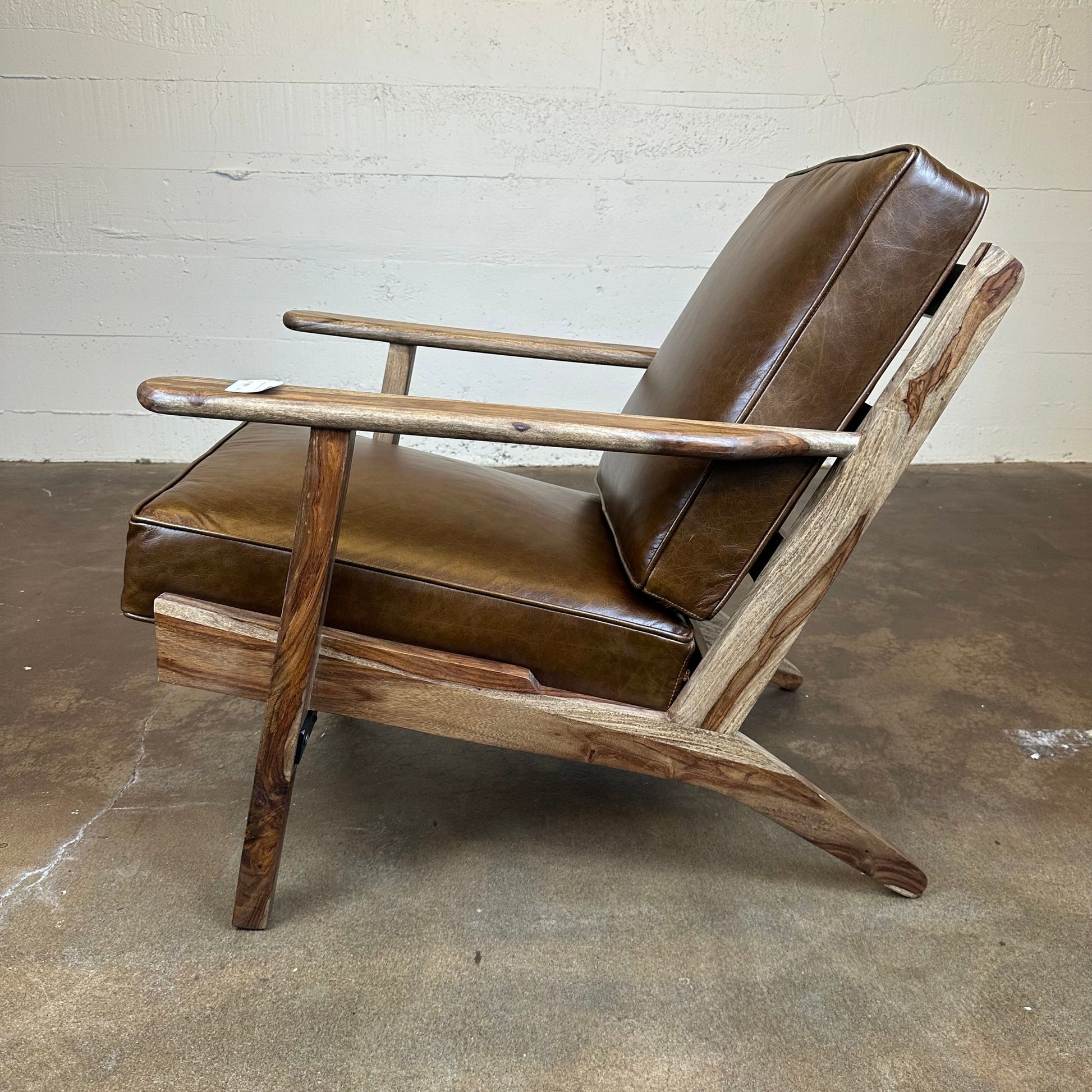 Harvest Leather Accent Chair U ACCENT CHAIRS