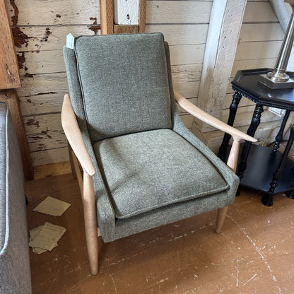 Villarica Forest Green Arm Chair