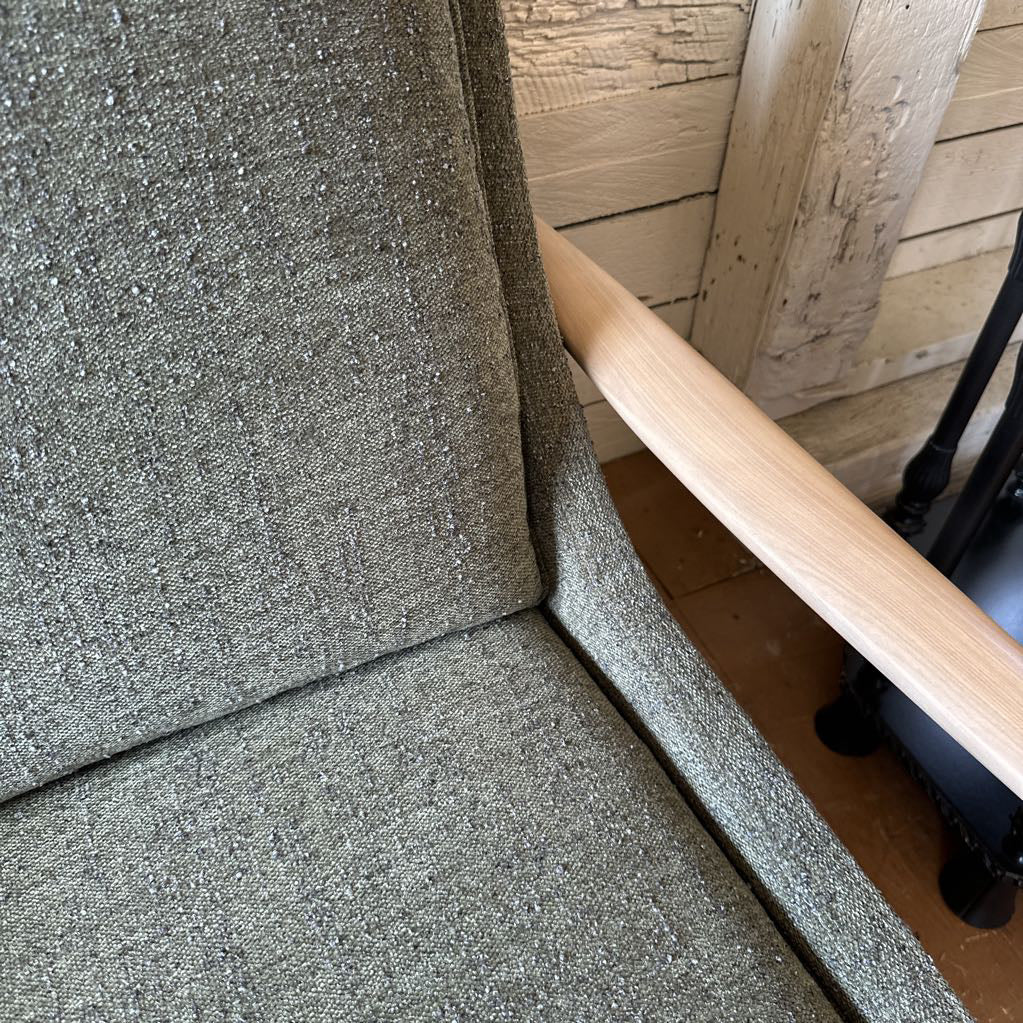 Villarica Forest Green Arm Chair