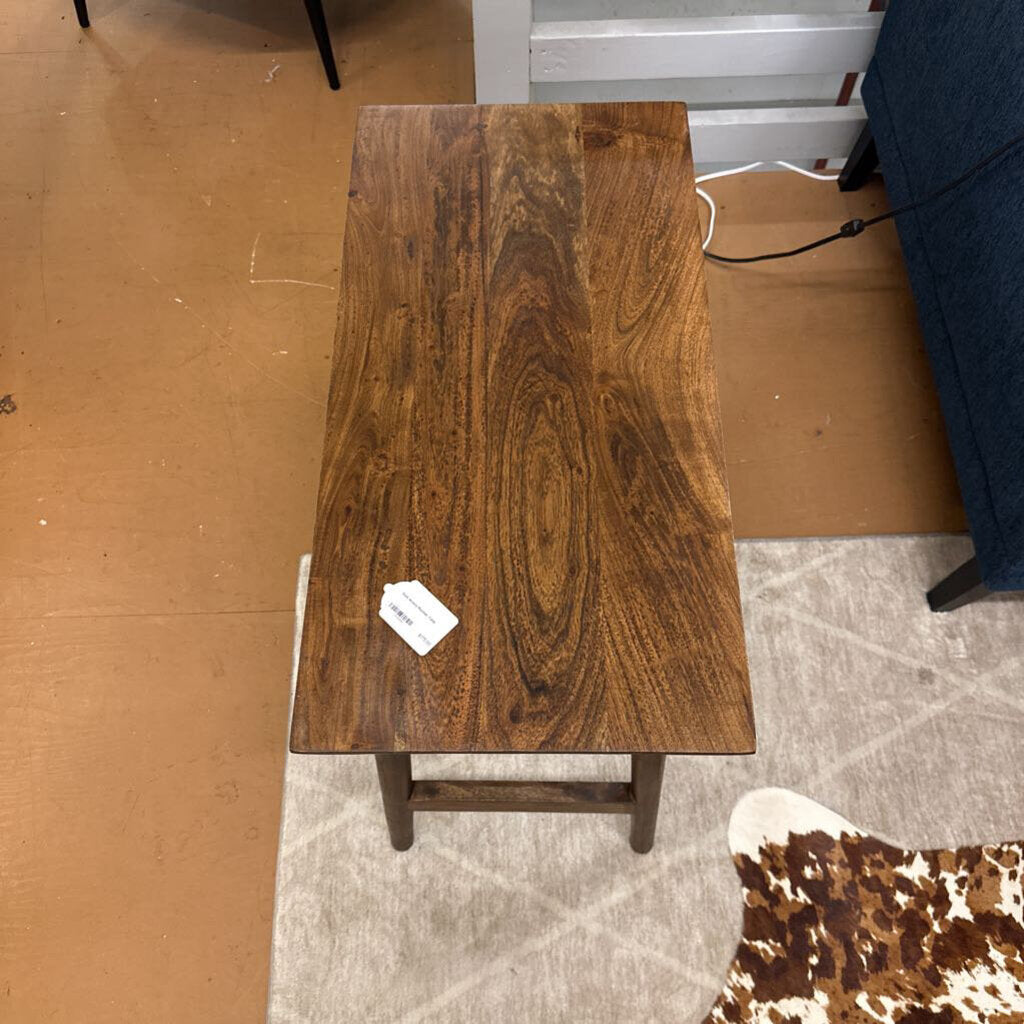 Dark Acacia Recliner Table