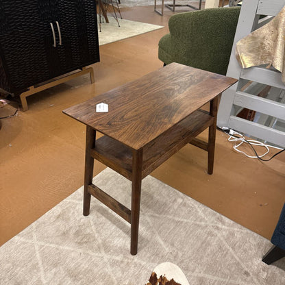 Dark Acacia Recliner Table