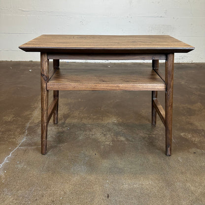 Dark Acacia Recliner Table