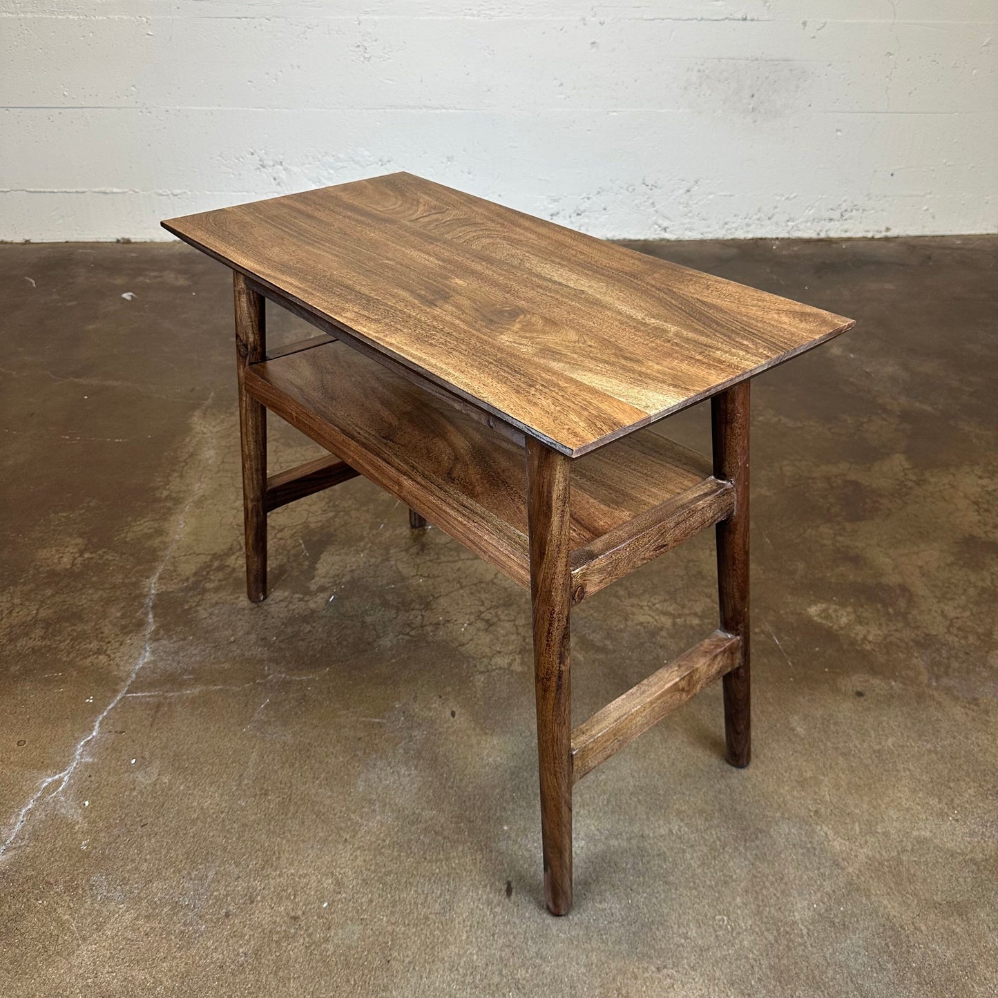 Dark Acacia Recliner Table