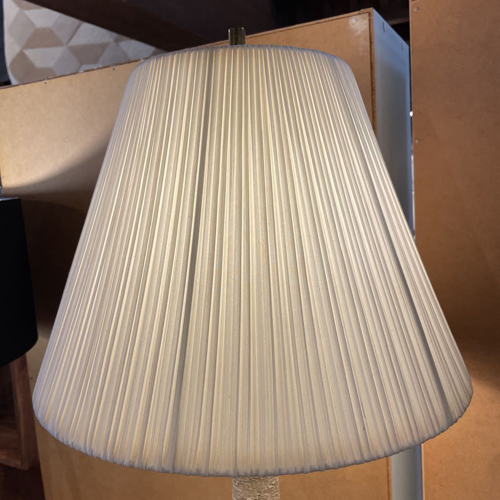 Round MC Beige Rough Texture Lamp LAMPS