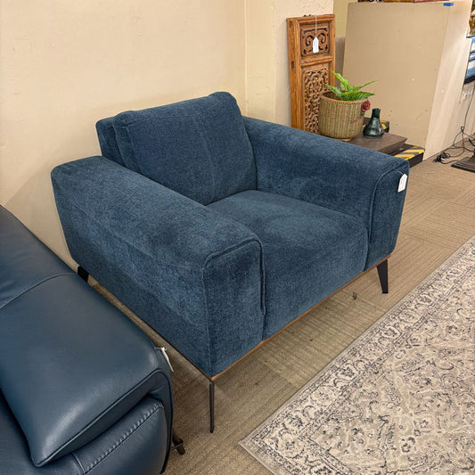 Stonewash Mod Wood Trim Chair