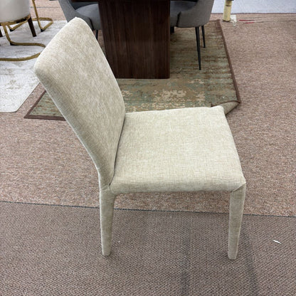 Fully Upholstered Almond Dining Chair