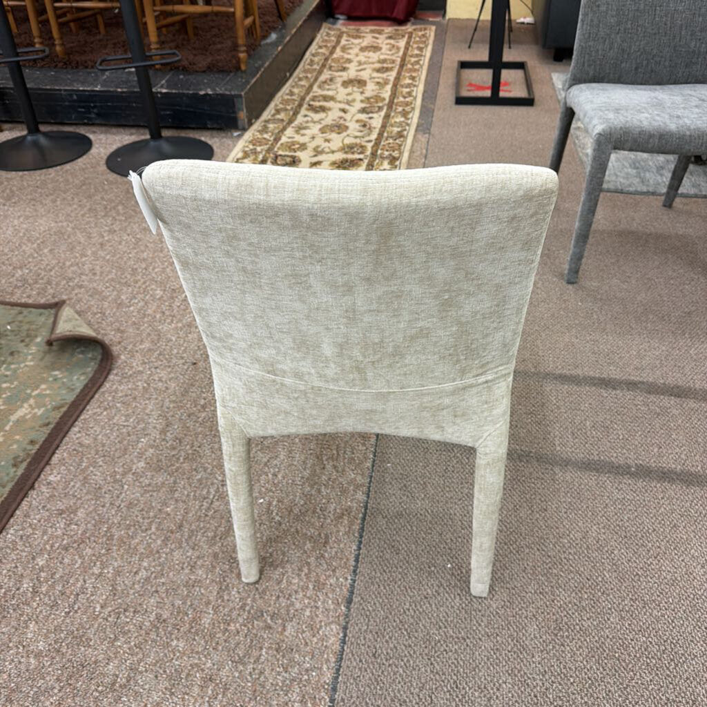 Fully Upholstered Almond Dining Chair