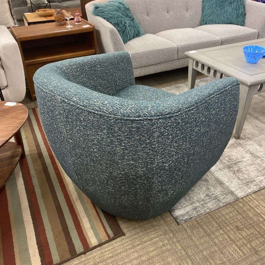 Stone Swivel Chair U ACCENT CHAIRS