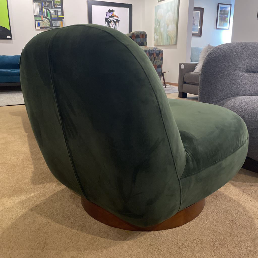 Matapi Moss Green Accent Chair