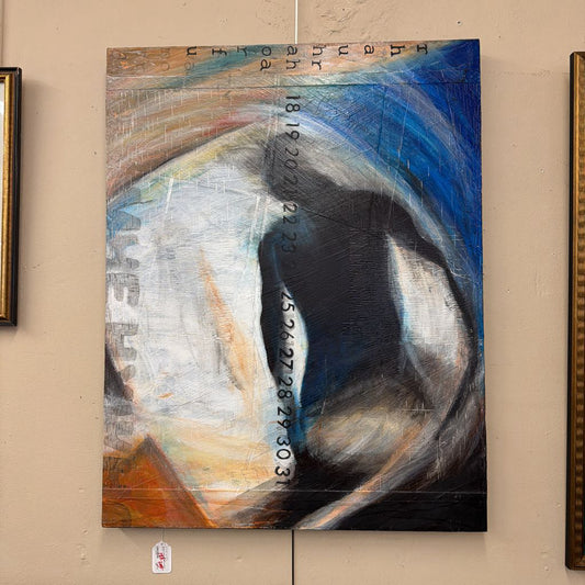 Abstract Shadow Numbers Figure Art