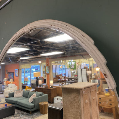 Vintage Art Deco Round Mirror
