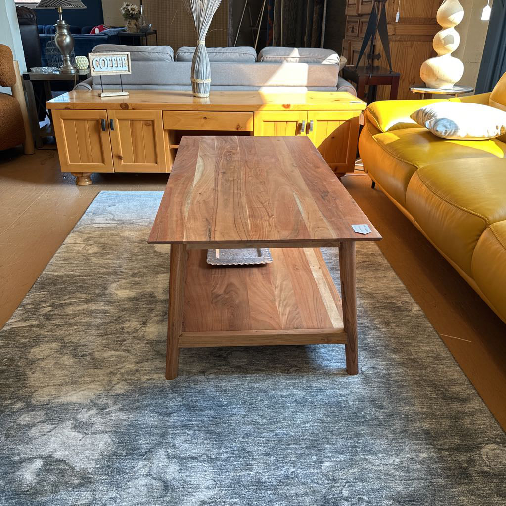 Natural Acacia Coffee Table C COFFEE TABLES