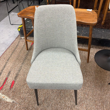 Grey Slim Leg Mod Dining Chair C DINING CHAIRS