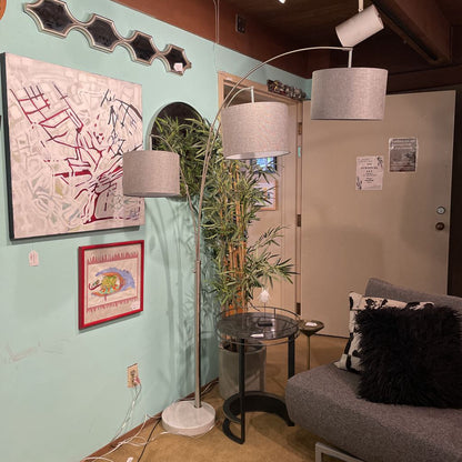 Steel 3-arm Arc Lamp LAMPS