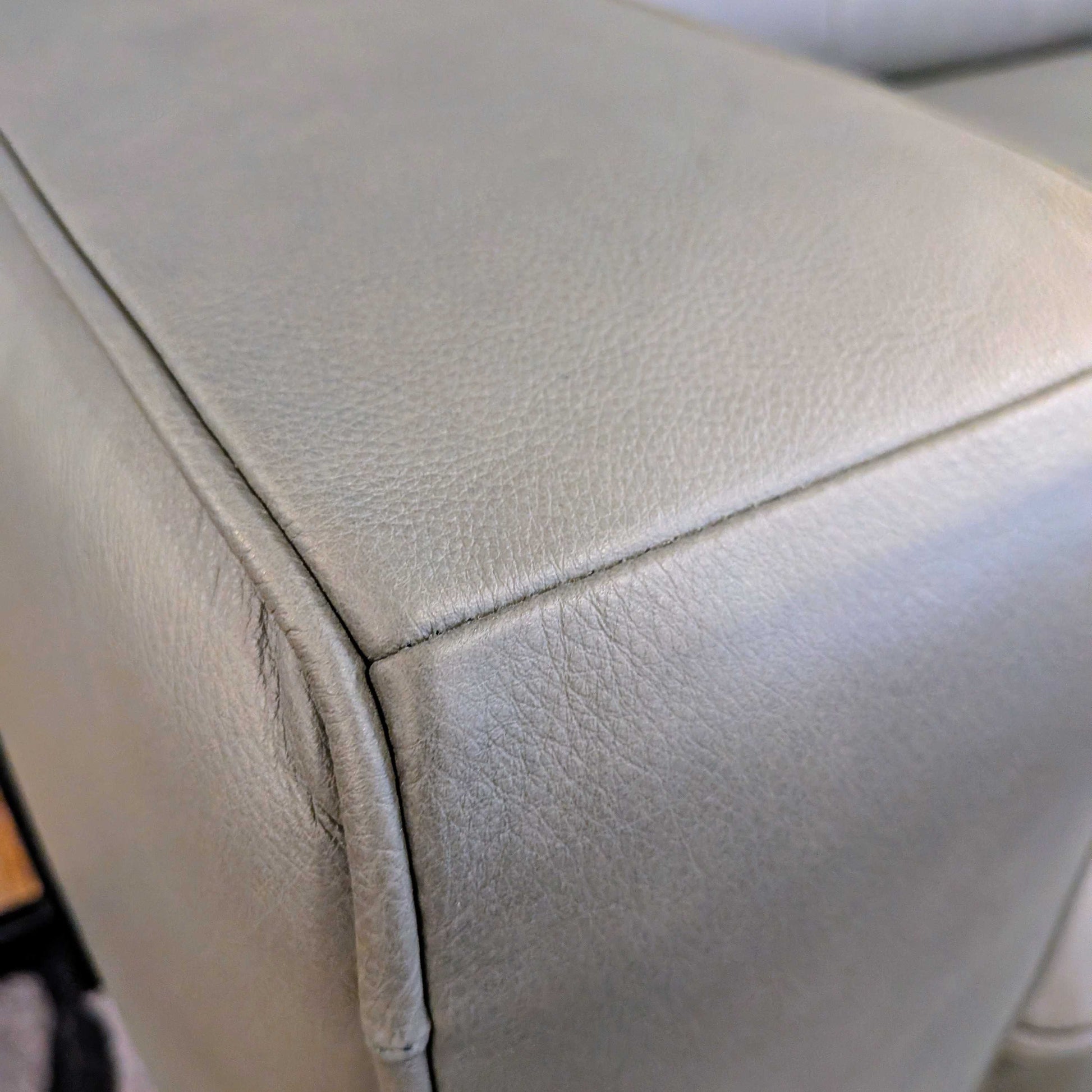 Odense Slate Leather Sofa U SOFAS