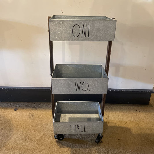 Aluminum One/Two/Three Storage Rack C SIDE TABLES